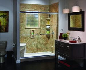 one day bathroom remodel result in Dunedin
