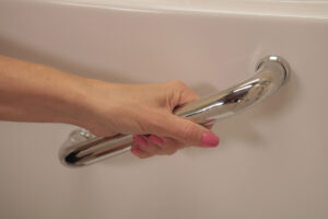 Picture of a grab bar.